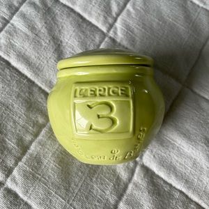 Anthropologie L’Epice 3 green spice jar